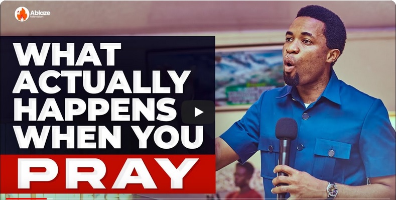THIS IS WHAT ACTUALLY HAPPENS ANYTIME YOU PRAY 